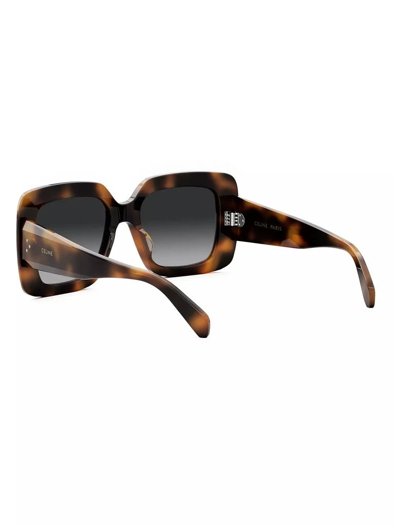 Celine Bold 54MM Square Sunglasses 5