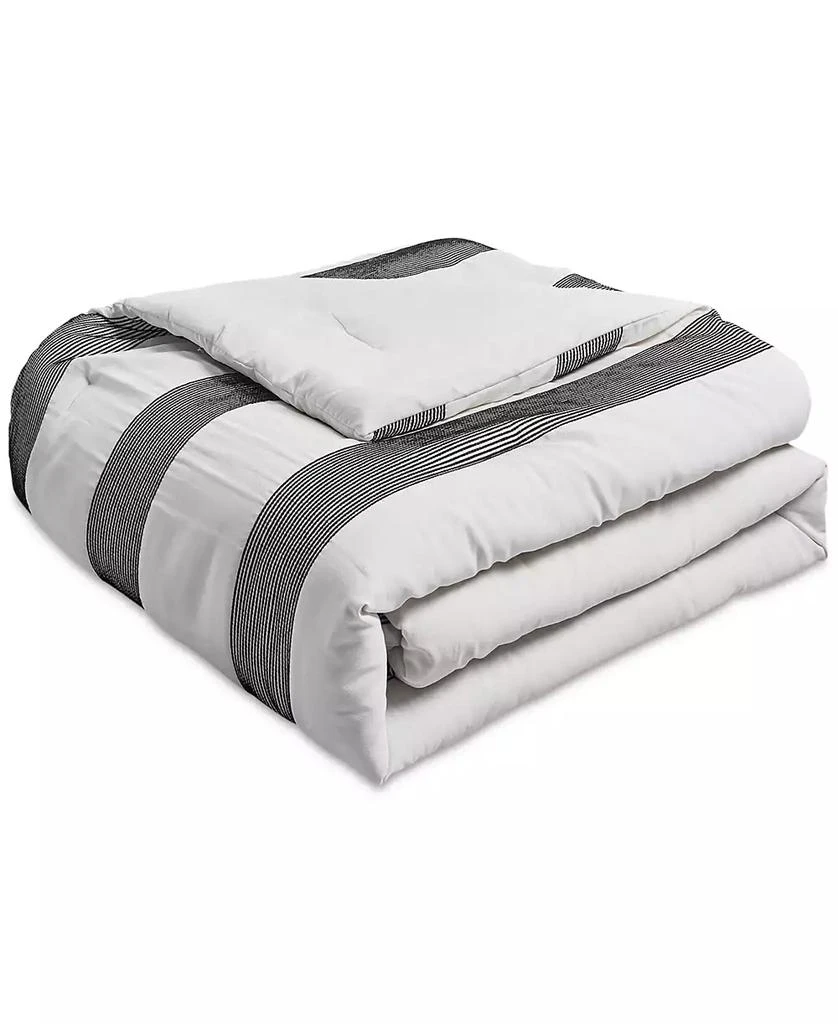Rachel Roy Chenille Stripe 3-Pc. Comforter Set 6