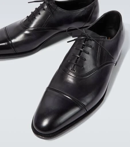 John Lobb Moorgate leather Derby shoes 3