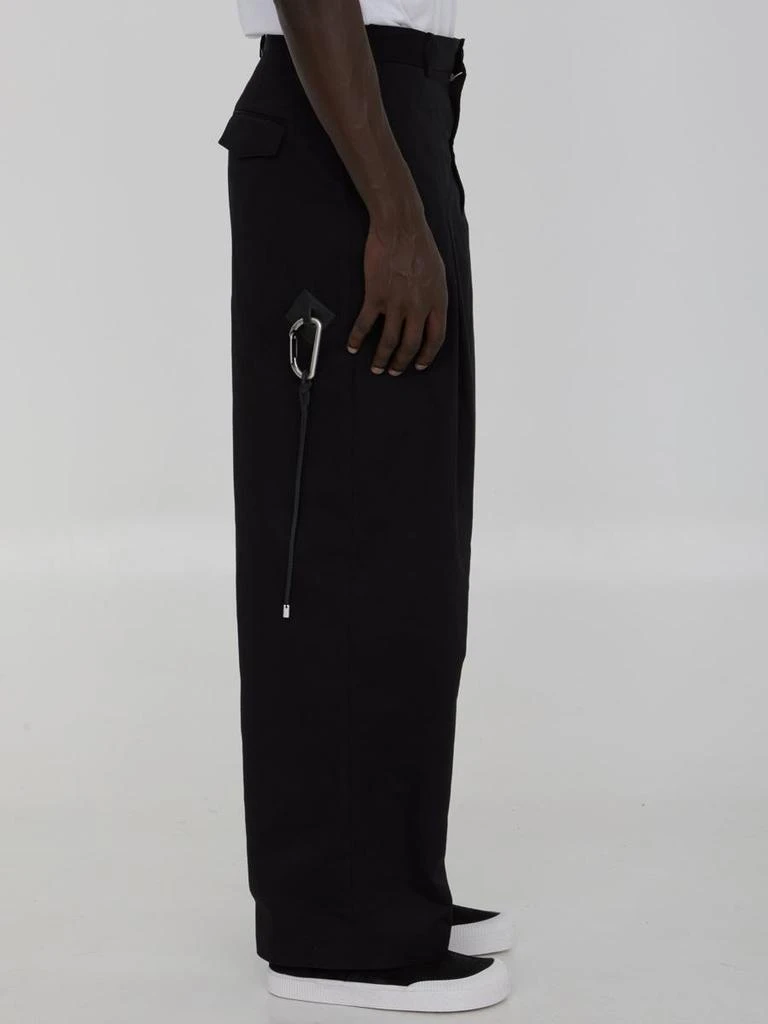 Loewe Low Crotch Trousers In Cotton 3
