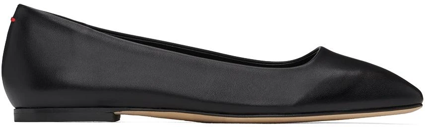 AEYDE Black Ida Ballerina Flats 1