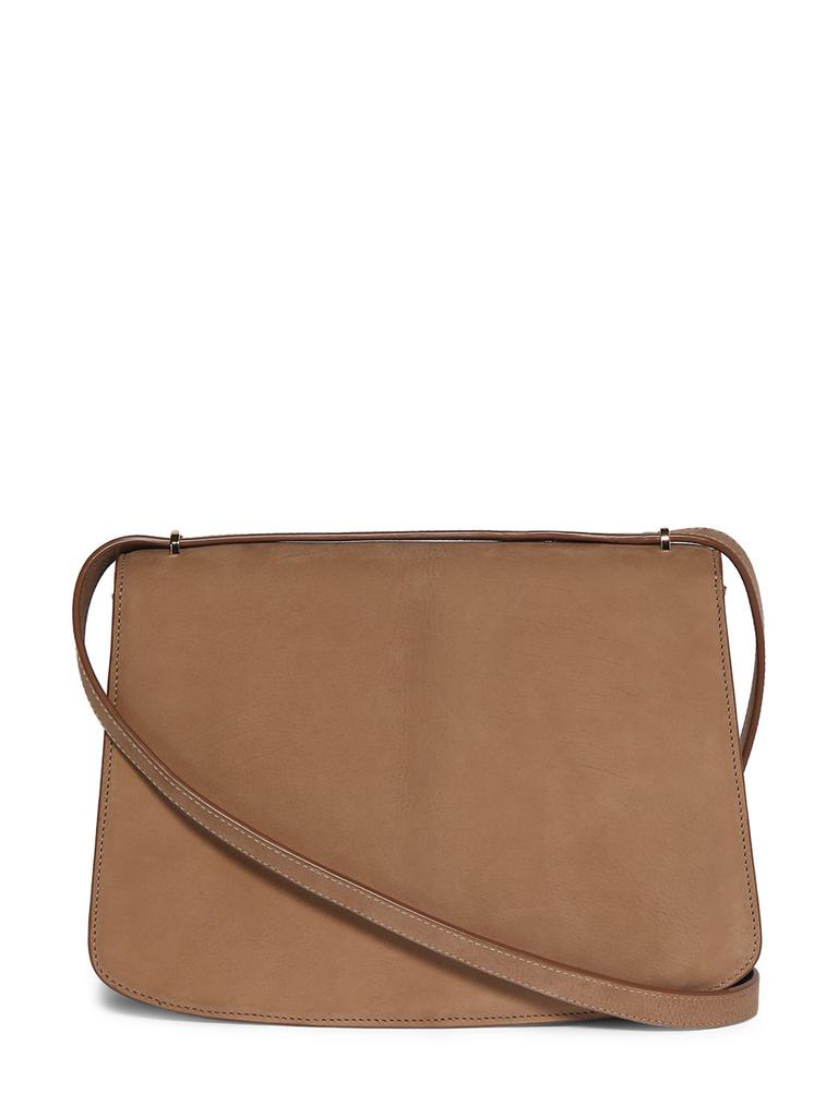 関税込★ THE ROW ザ・ロウ E/W Sofia in suede Leather tundra THE ROW Nubuck E/W Sofia Crossbody Tundra 1508644 | FASHIONPHILE