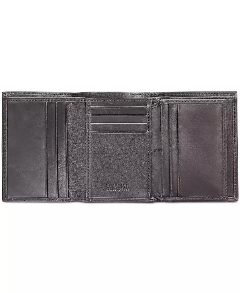 Kenneth Cole Men's Nappa Leather Extra-Capacity Tri-Fold Wallet