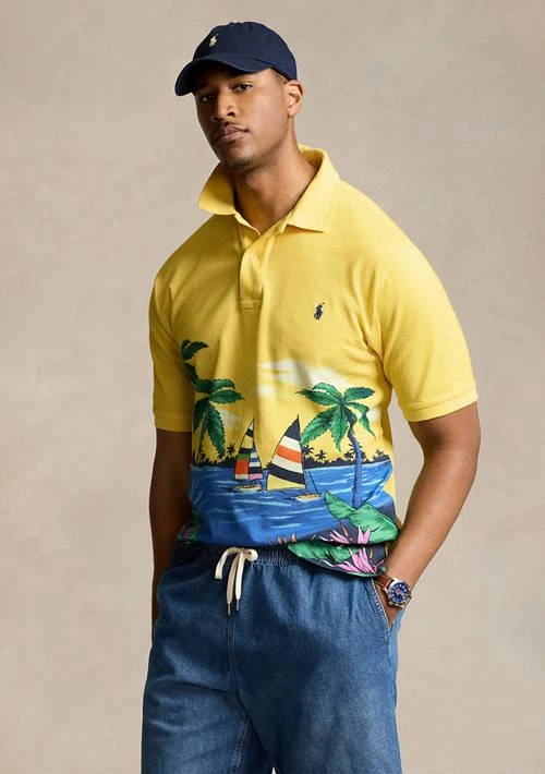 Ralph Lauren Ralph Lauren Big Tall Graphic Mesh Polo Shirt 1