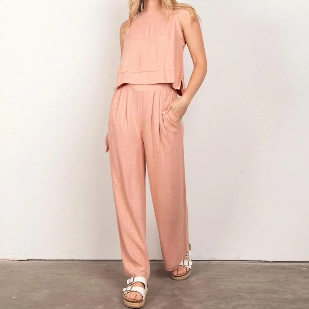 Pine Apparel Pine Apparel - Breezy Matching Pant Set 2