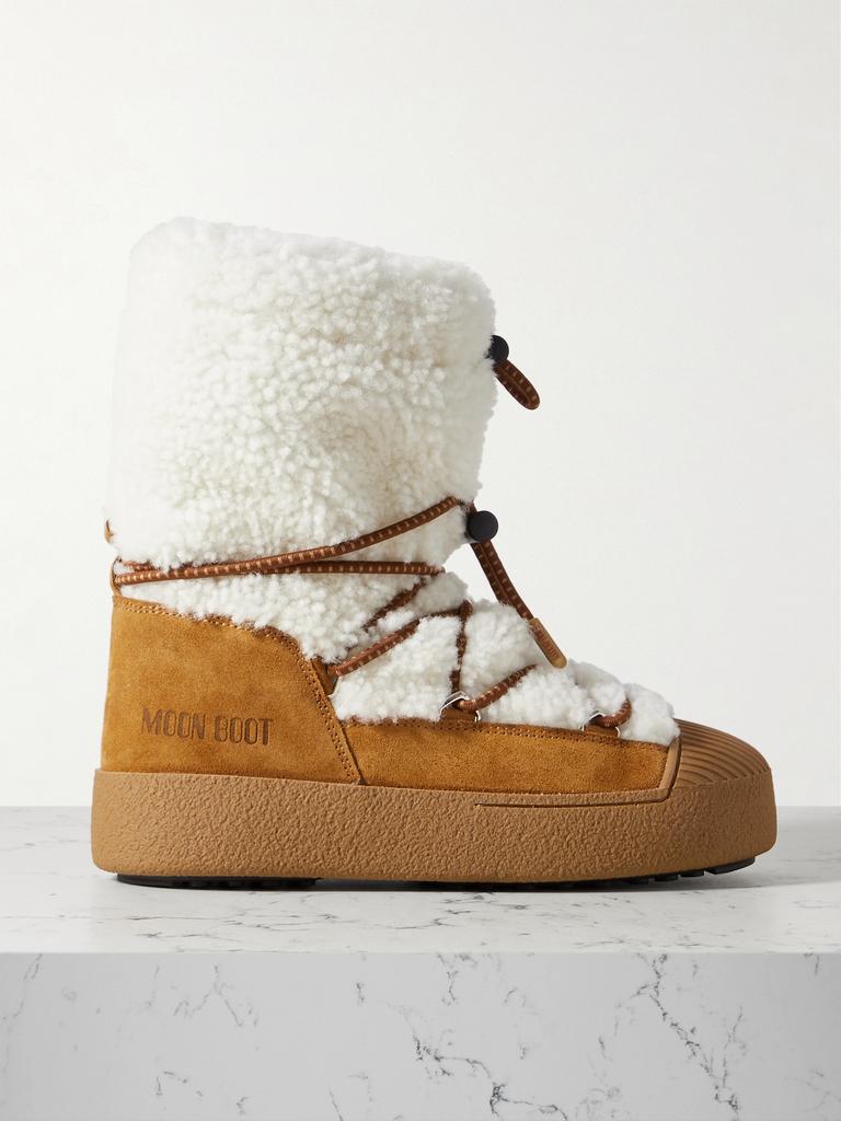 【関税込み】Isabel Marant オフホワイト Zimlee スノーブーツ ISABEL MARANT Zimlee shearling and leather ankle boots | NET