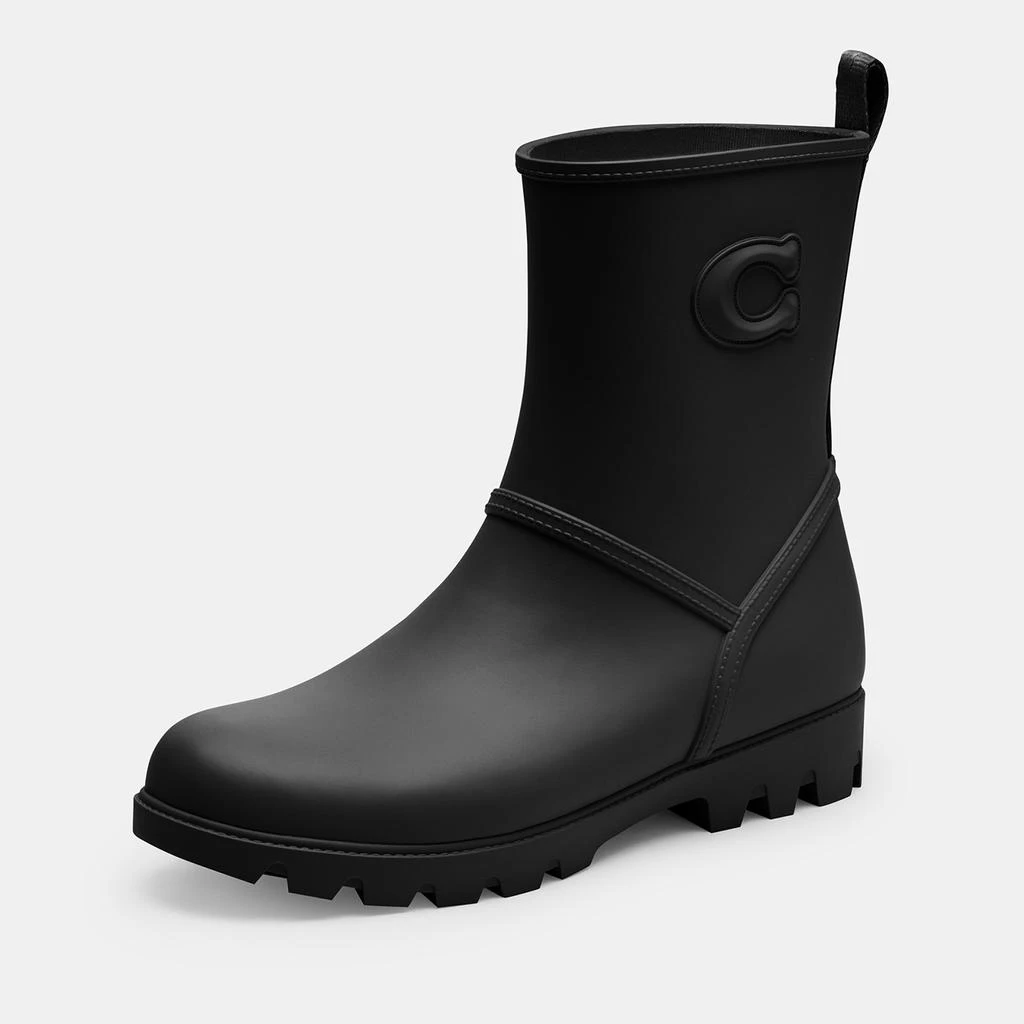 Coach Women's Ryder Rubber Rain Boots 4