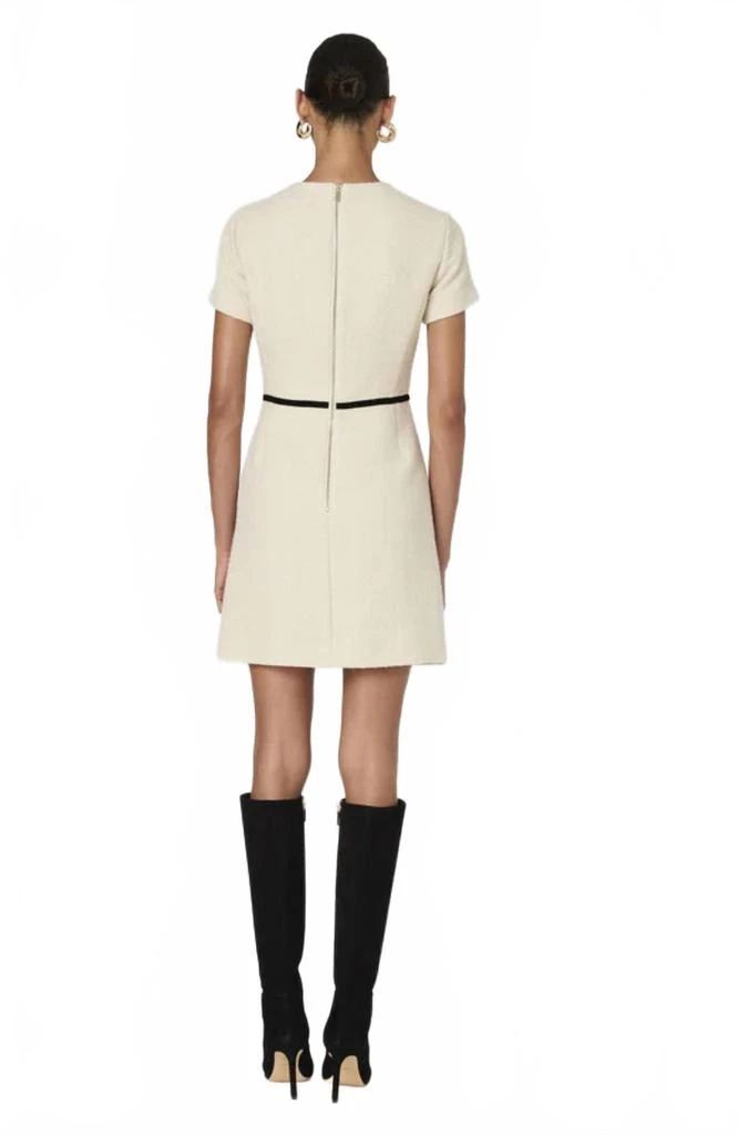 white christmas dresses Classic Tweed Dress (Denim) main image 1
