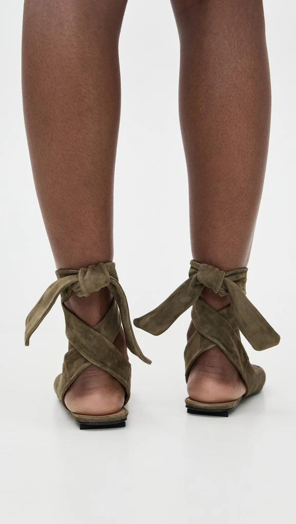The Attico Chloe Ballerina Flats 3