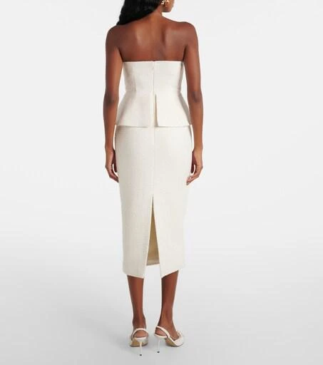Self Portrait Bridal sequinned boucl midi dress - Dresses & Skirts -  Compare Prices from 5+ Stores - Free Shipping - BeyondStyle