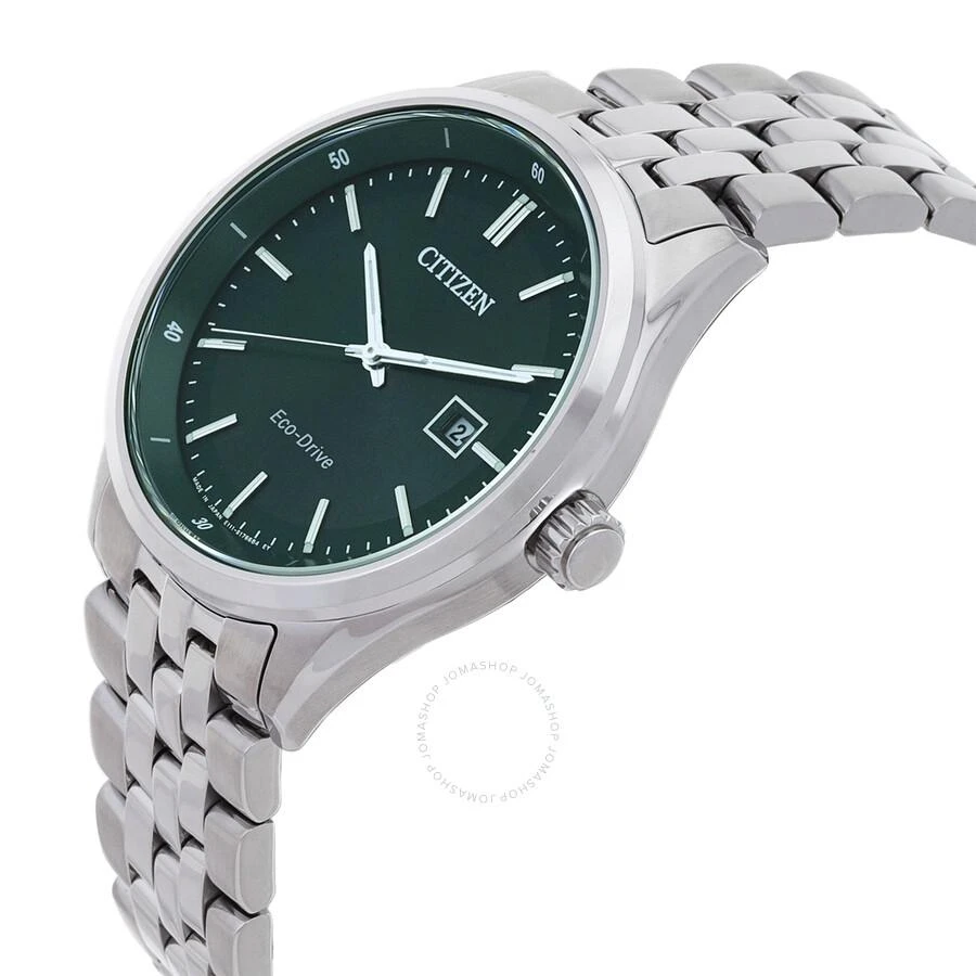 Citizen Eco-Drive Green Dial Men's Watch BM7569-89X 2