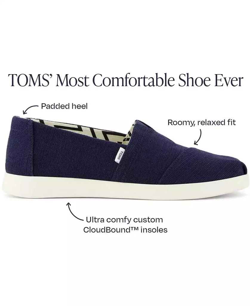 TOMS Women's Alpargata Plus Espadrille Slip-On Loafers 6