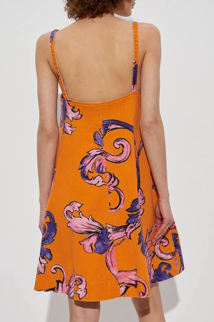 Versace Versace Jeans Couture Baroque Print Dress 4