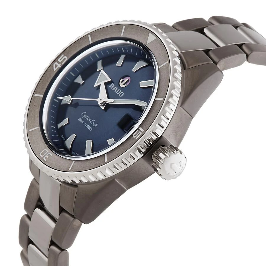 Rado Open Box - Rado Captain Cook Automatic Blue Dial Men's Watch R32144202 2