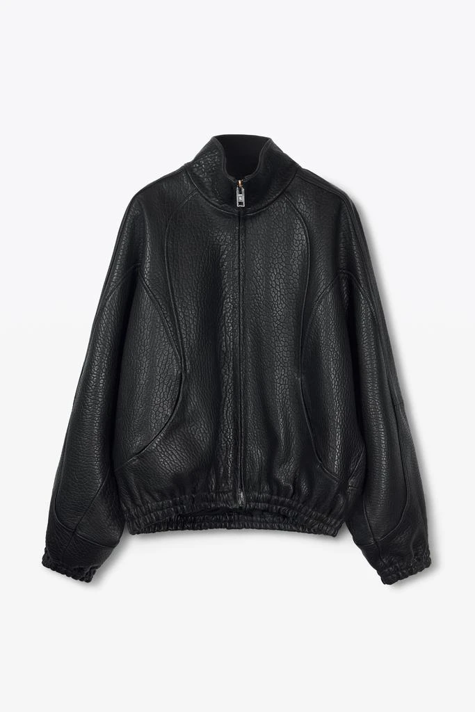 Alexander Wang Track Jacket in Primal Lambskin Leather 2