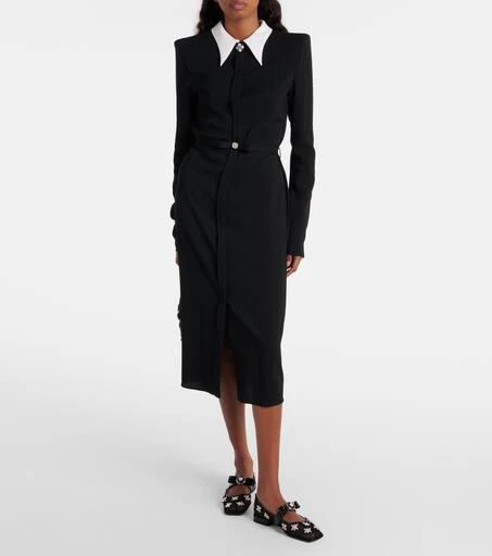 Versace Gianni Ribbon embellished ballet flats 3