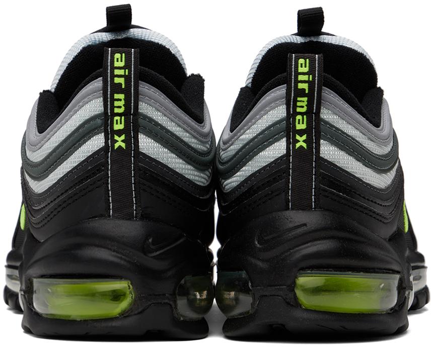 Nike Black & Gray Air Max 97 Sneakers