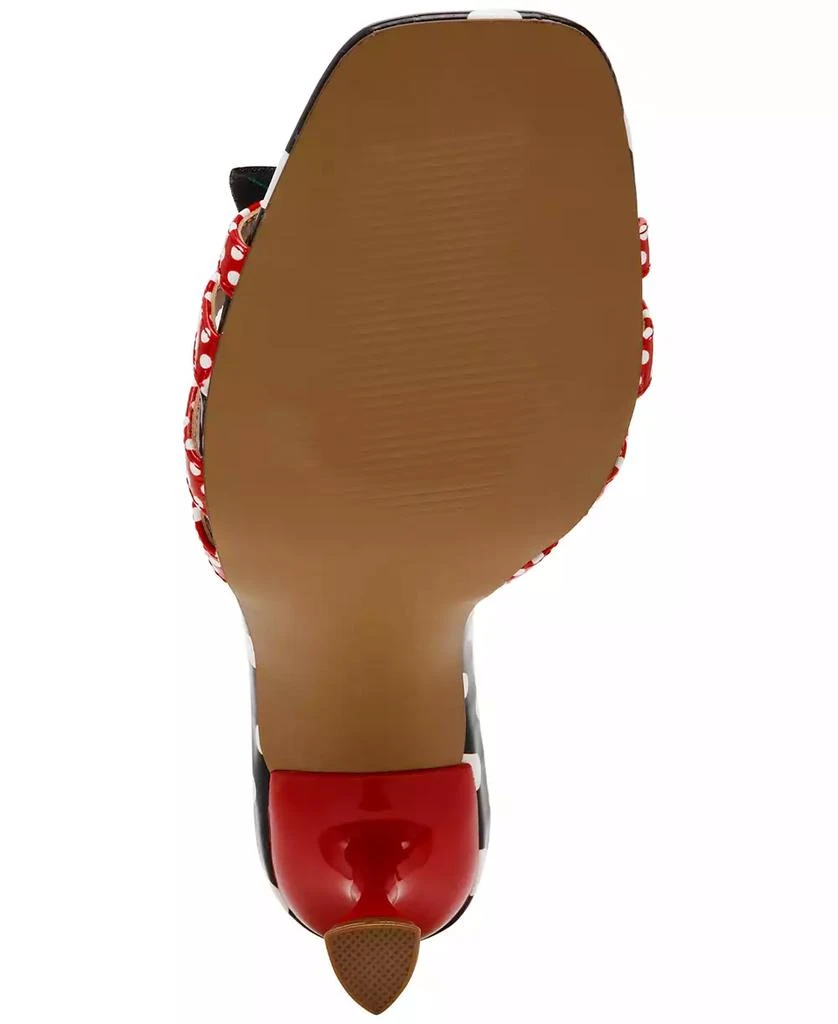 Betsey Johnson Women's Clovr Ladybug Embellished Dress Mules 5