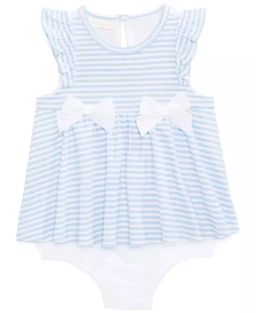 First Impressions Baby Girls Striped Sunsuit, Created for Macy's 1