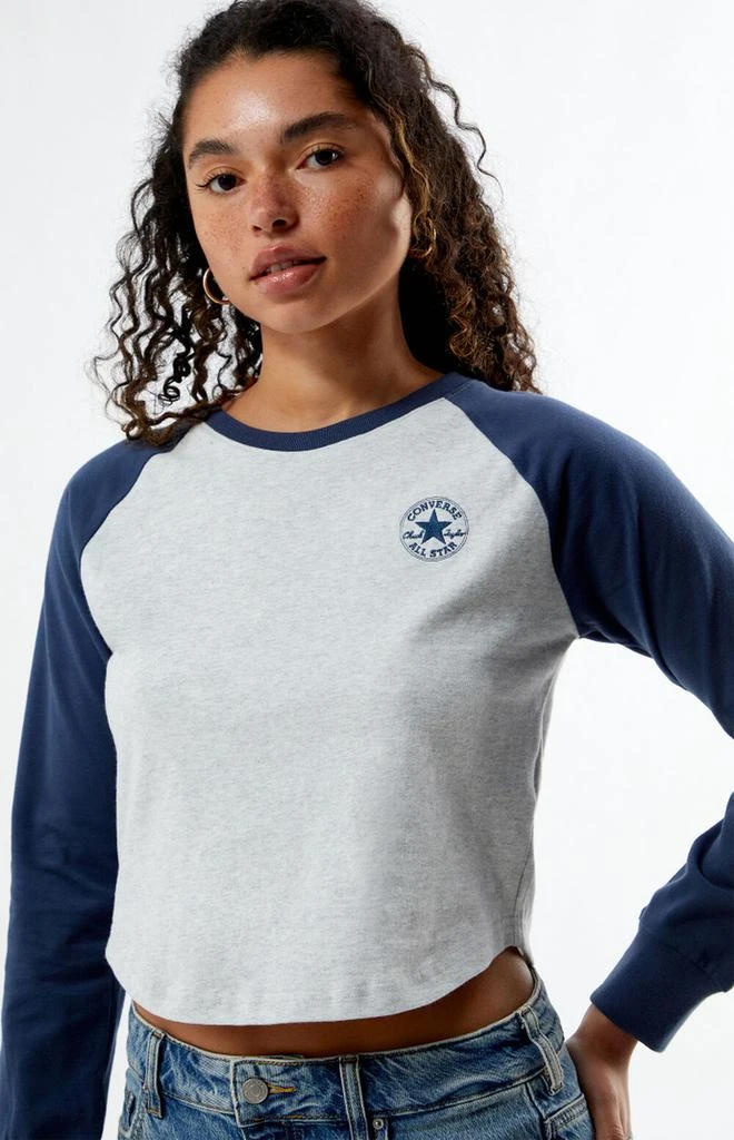 Converse Raglan Long Sleeve T-Shirt 1