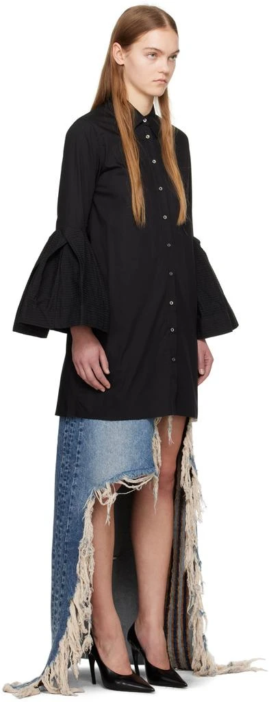 Marques Almeida Black Puff Minidress 2