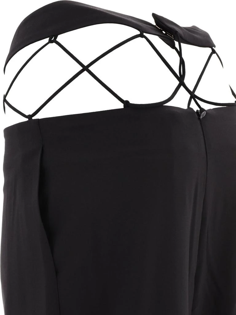 Nensi Dojaka Nensi Dojaka Crisscross Waist Pants 3
