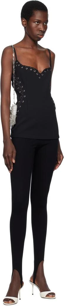 Paris Georgia Black Eyelet Heart Tank Top 4