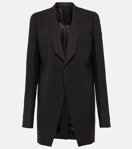 Rick Owens Walrus Tux virgin wool blazer 1