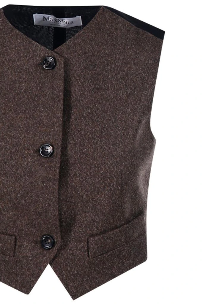 Max Mara Max Mara Bikini Button-Up Gilet 4