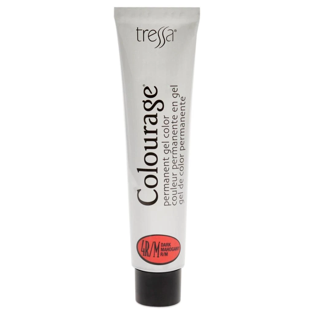 Tressa Colourage Permanent Gel Color - 4RM Dark Mahogany by  for Unisex - 2 oz Hair Color 2