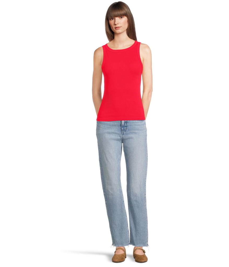 メイドウェル Madewell Brightside High Neck Tank レディース シャツ トップス Cerise Madewell Brightside High Neck Tank Cerise XL - Lingerie
