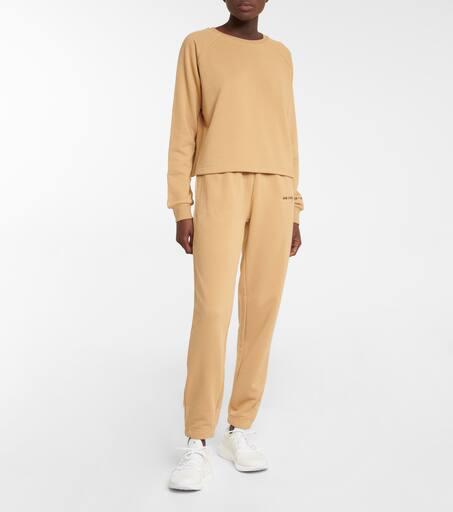 Adam Selman Cozy cotton-blend sweatpants