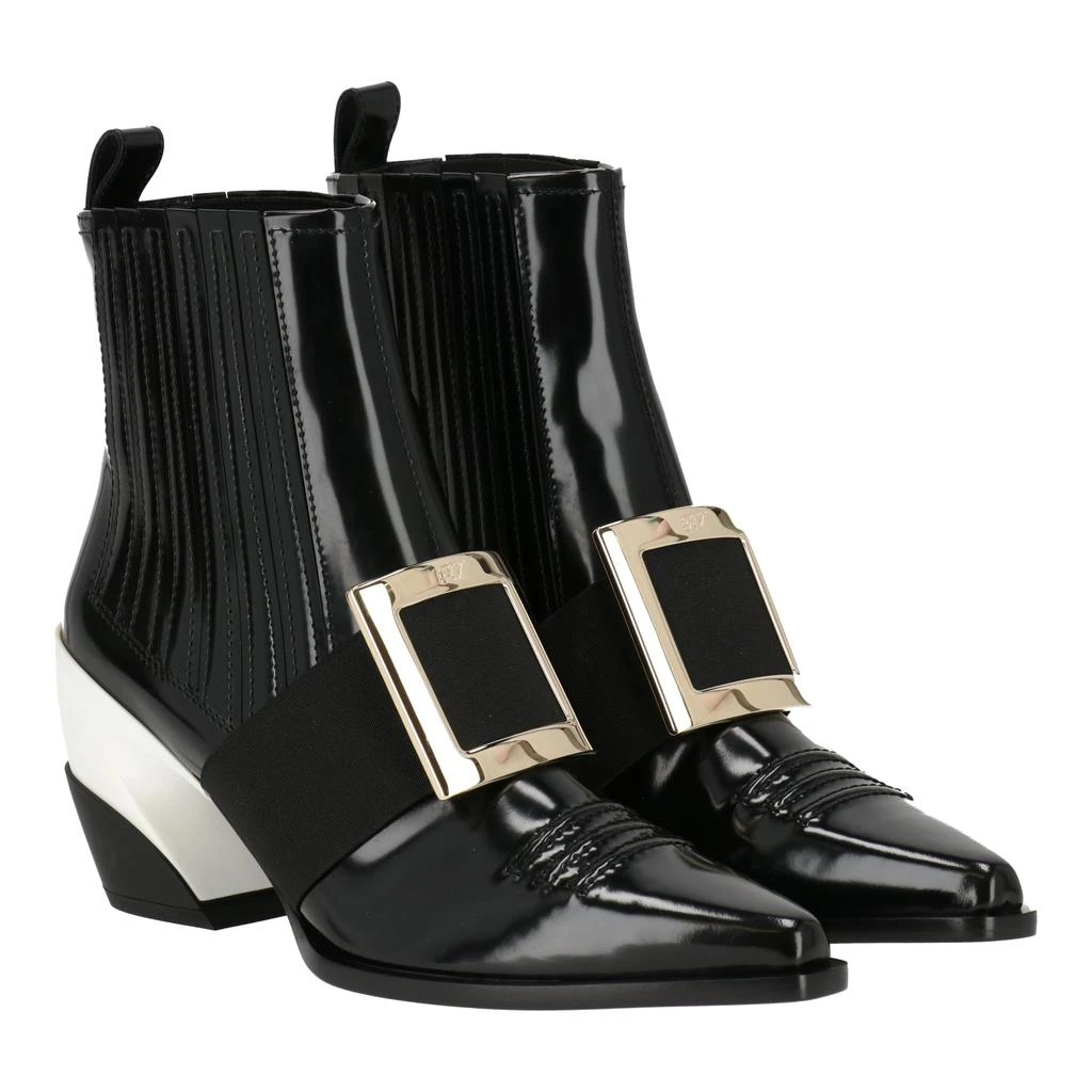 Roger Vivier Womens Black Boot 1
