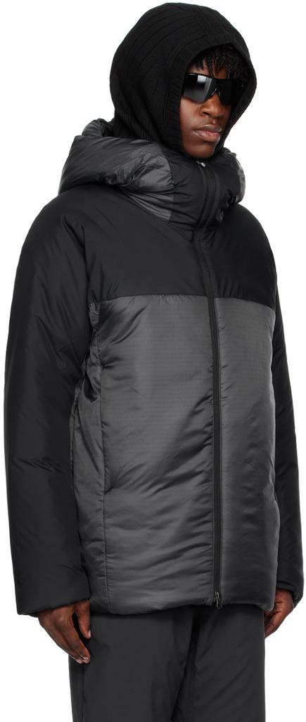 Houdini Black Double Dunfri Puffer Jacket