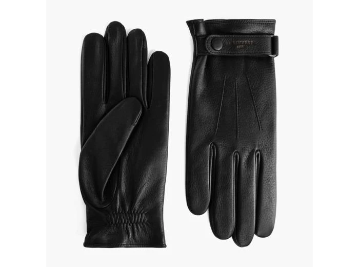 le tanneur Gants homme casual en cuir de cerf 1