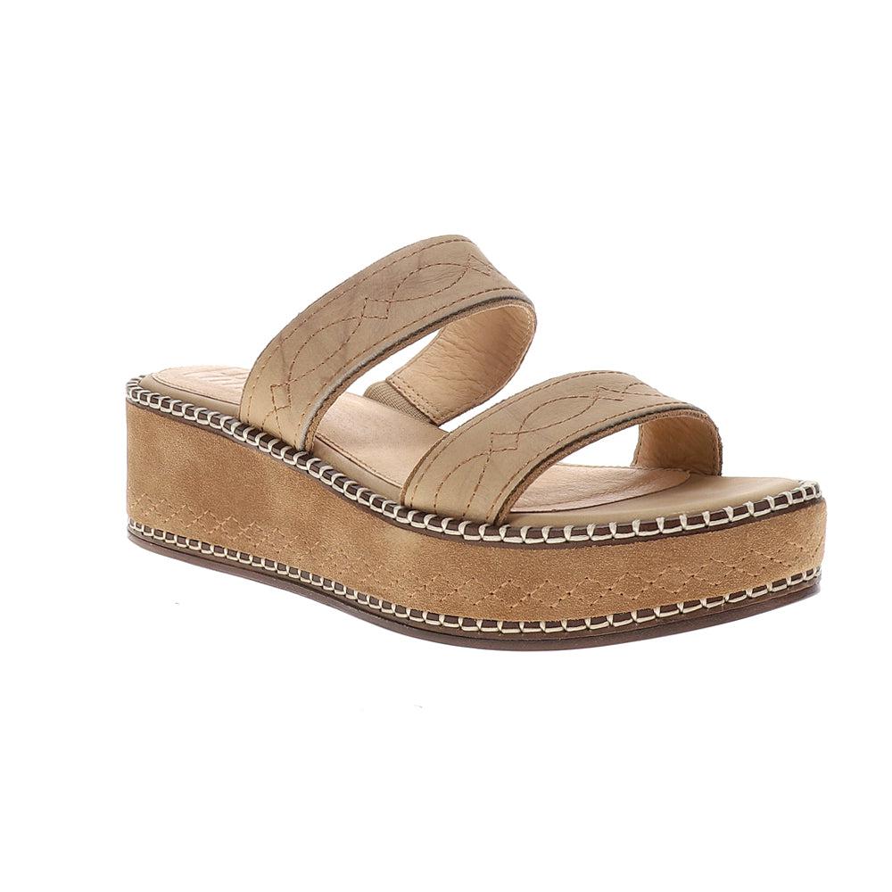 Frye Joy Woodstock 2 Platform Slide Sandals