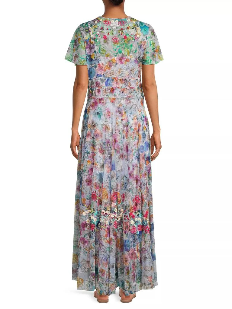 Johnny Was Winx Mesh Maxi Dress 5