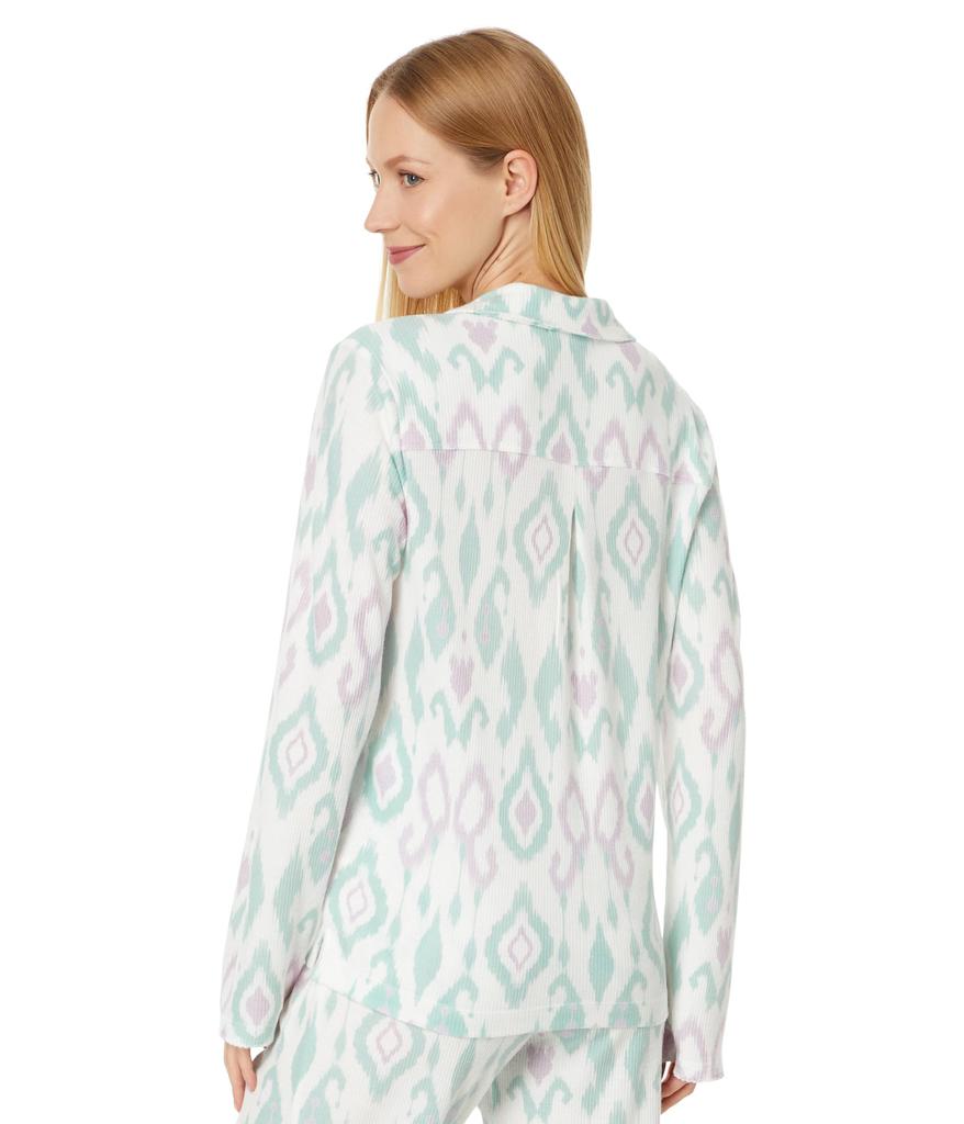 P.J. Salvage Loungewear Ikat Watercolor Pajama Pj Set