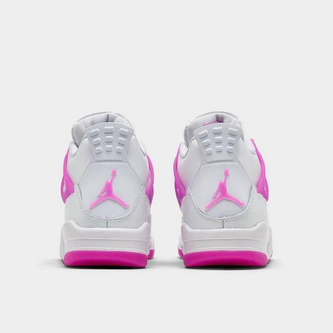 Jordan Girls' Big Kids' Jordan Retro 4 Basketball Shoes 4