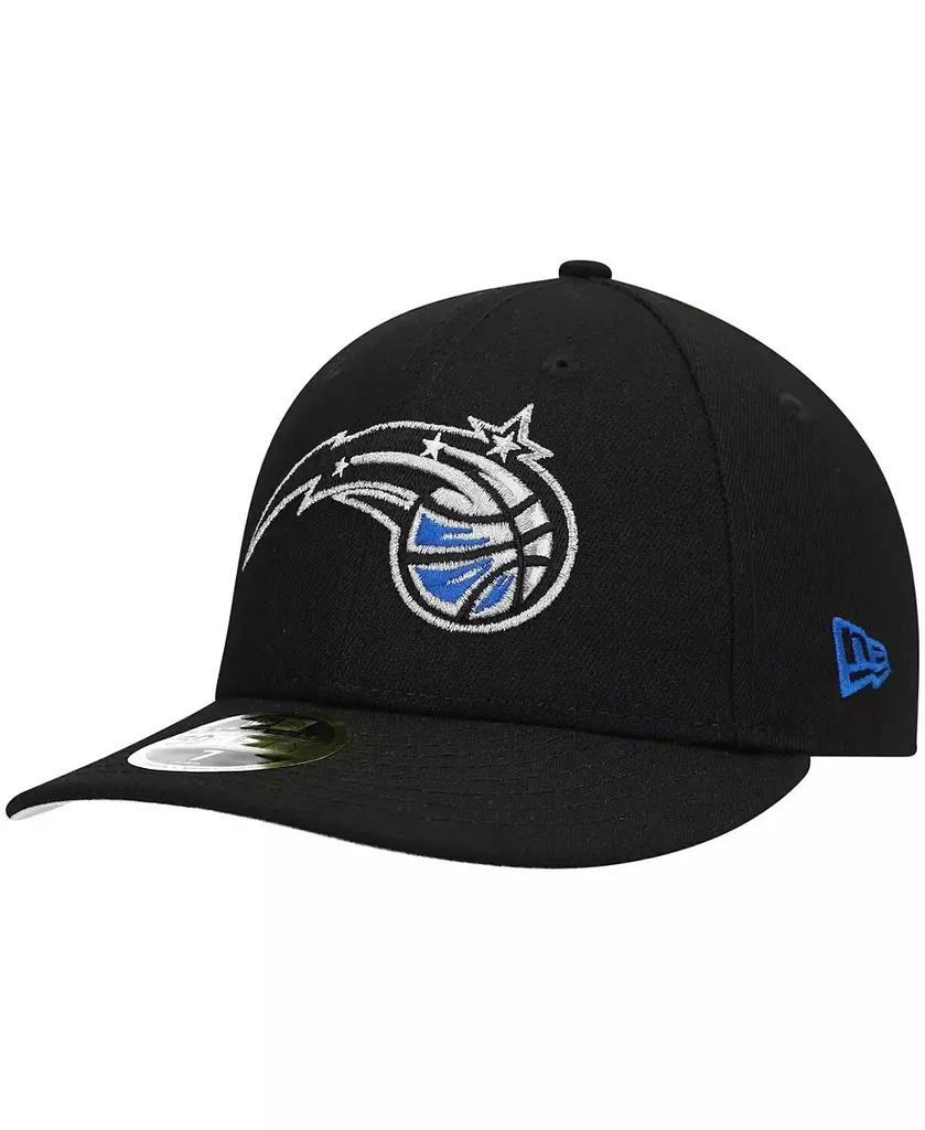 New Era Men's Black Orlando Magic Team Low Profile 59FIFTY Fitted Hat 2
