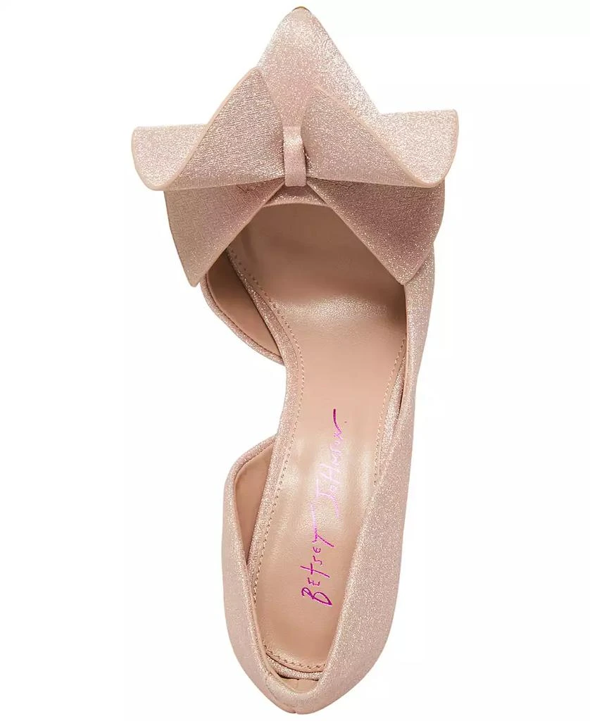 Betsey Johnson Nobble Sculpted Bow Pumps 4