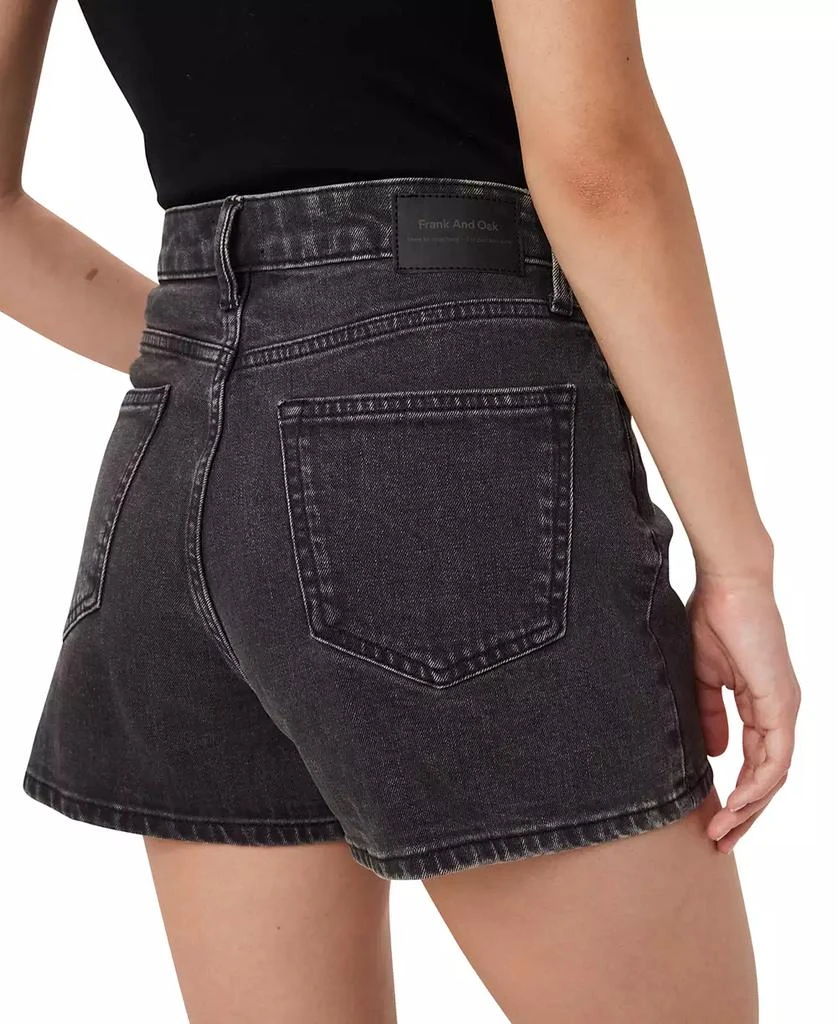 Frank And Oak Women's Stevie Tapered Denim Shorts 2