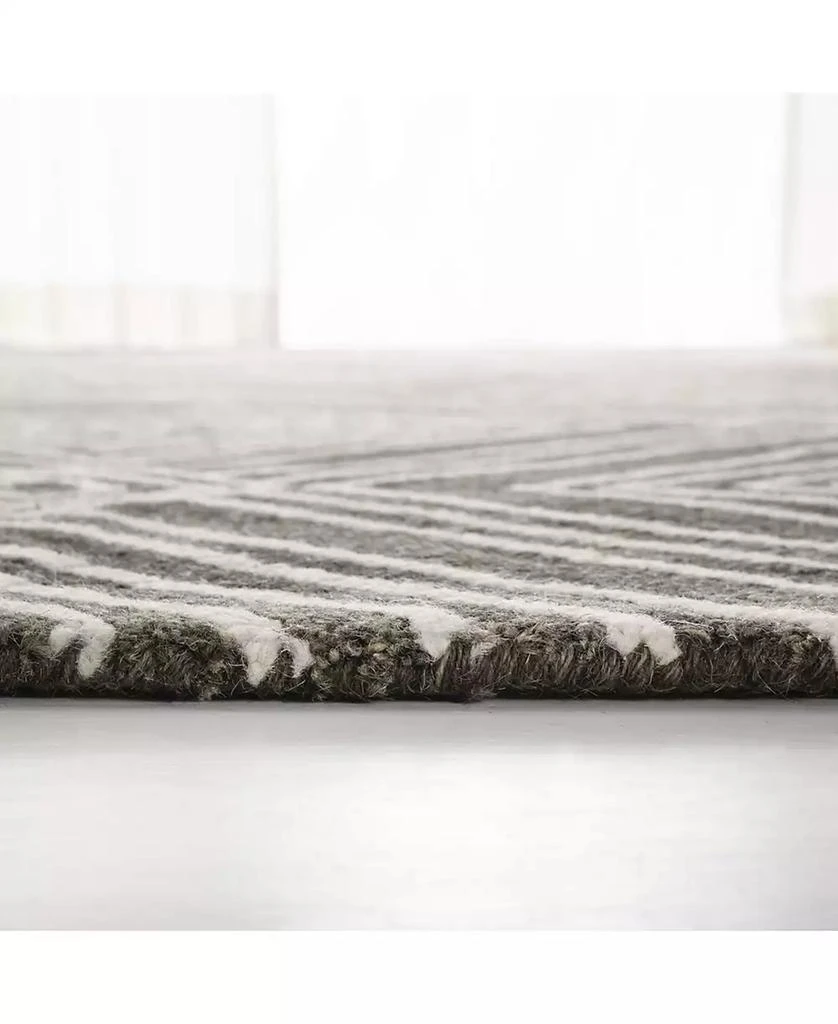 Ralph Lauren Isabella LRL6608F Charcoal 4' X 6' Area Rug 5