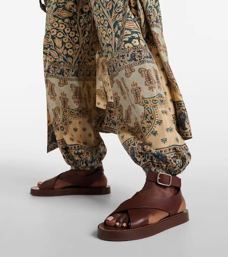 Loro Piana Sumie leather sandals 4