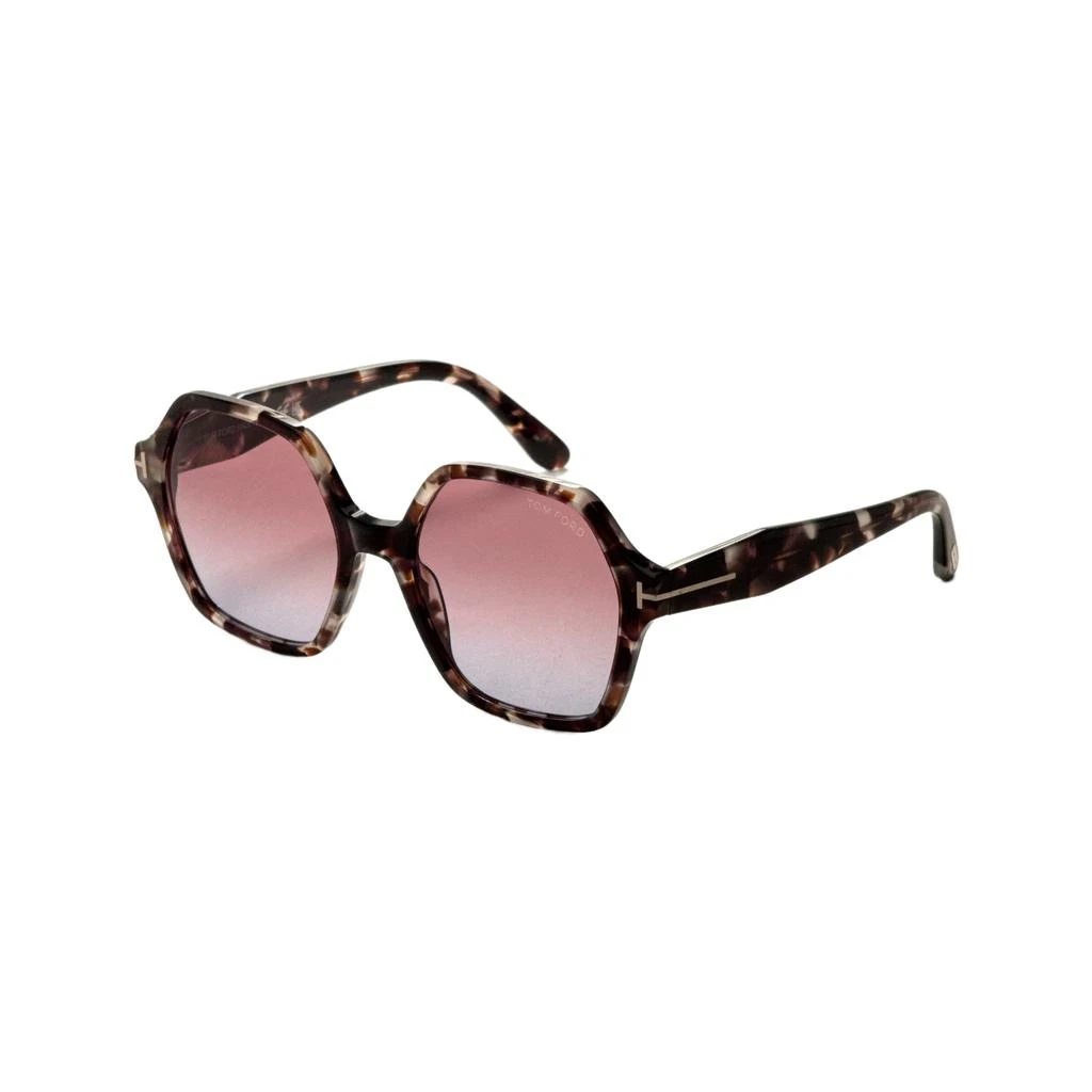 NEW TOM FORD SUNGLASSES HAVANA WOMEN EYEWEAR Lucia Dark Havana Polarized Sunglasses main image 4