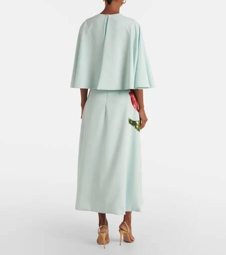 Costarellos Emlynn sequined crêpe midi dress 3