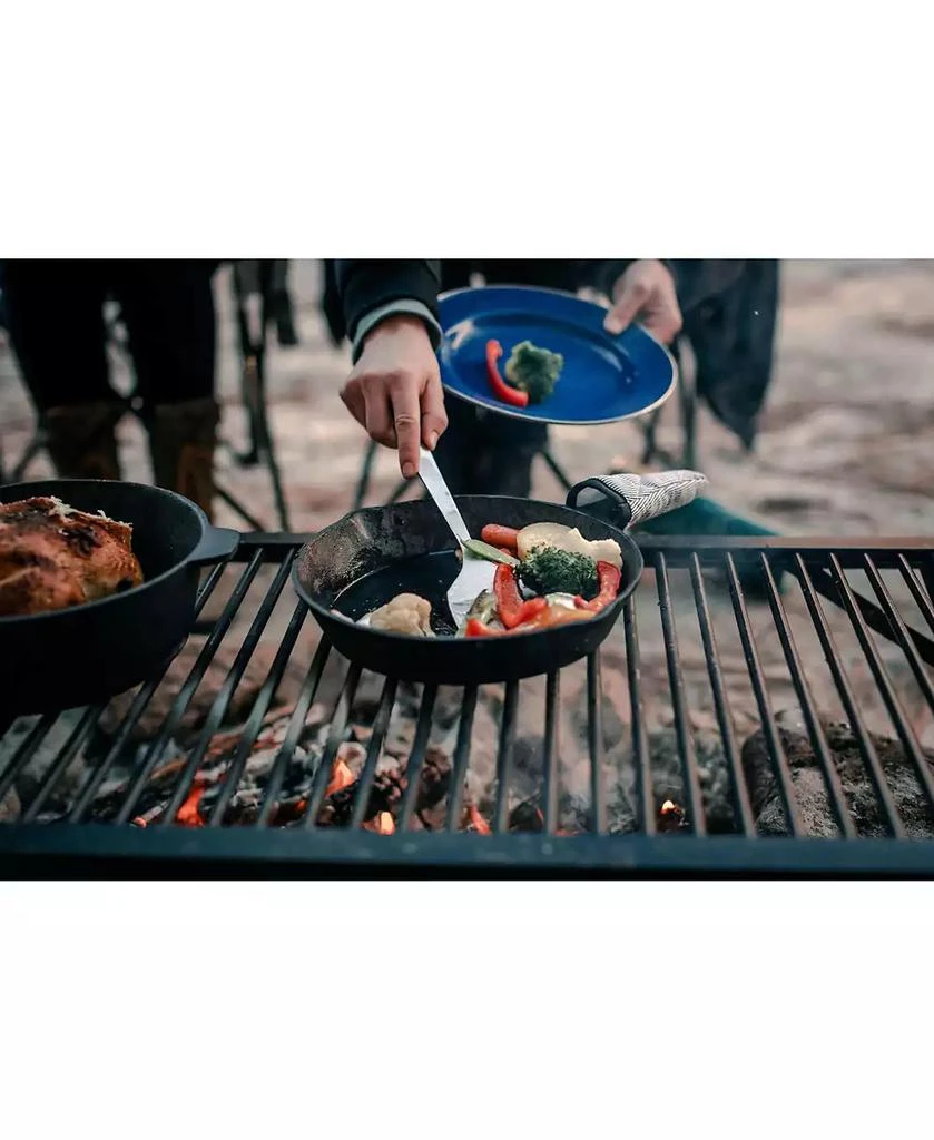 Stansport Pre-Seasoned Cast Iron Skillets - 3 Piece Set 2