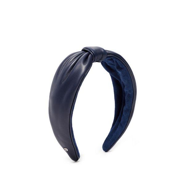 Alexandre de Paris Leather Headband