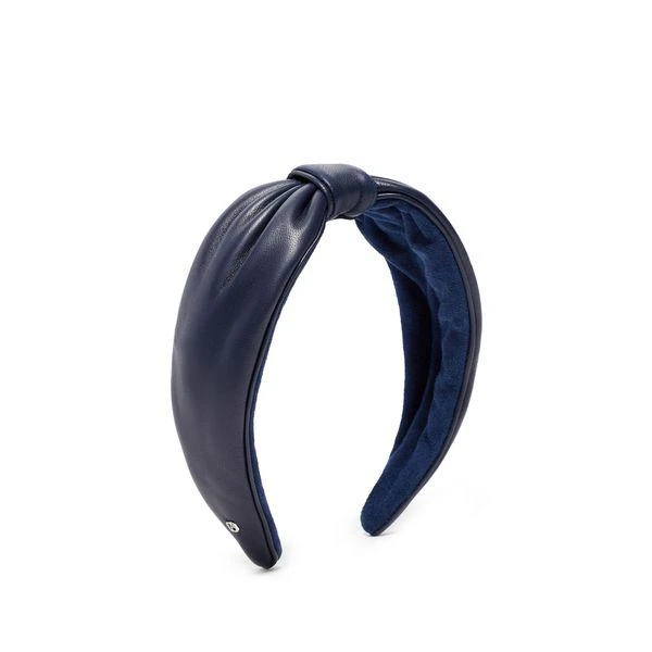 Alexandre De Paris Leather Headband 1