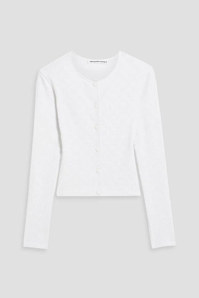 Alexander Wang Jacquard-knit cardigan 1